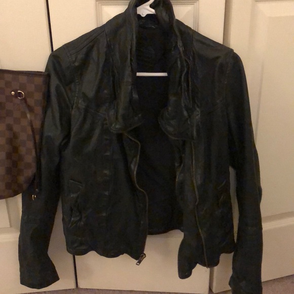 All Saints Jackets & Blazers - All Saints Black Leather jacket